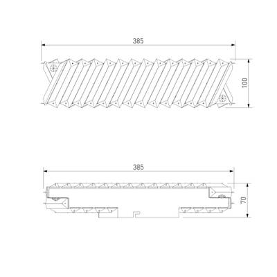 Светодиодный настенный светильник с хрусталем 101005 LED никель хрусталь Strotskis, LED