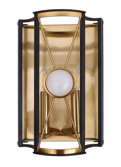 Бра Crystal Lux TANDEM AP2 GOLD 3151/402