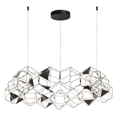 5087/68L L-VISION ODL25 505 черный хром/металл Люстра LED 68W 4000K 3740Лм TRELLIS