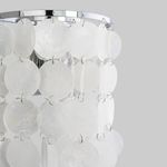 Бра с перламутром 60005/1 хром/перламутр