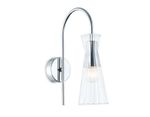 Светильник настенный LH55655 СH/CL хром/прозрачный E14 max 40W 220*90*300