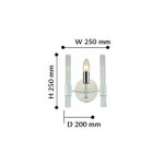 Бра Supreme 2539-1W, 1*E14*40W. ТМ F-Promo