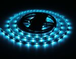 Комплект светодиодной ленты RGB GS2401 5050 30Led/ 7.2W m/ 12V IP20 RGB/ 5000*10*1.87mm/ кратность резки 100mm (4 конт.) (адаптер, вилка, контроллер, пульт в комплекте)