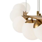Подвесной светильник Zing FR5199PL-08BS1, E27х8. TM Maytoni