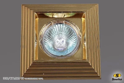 3012/CT MR16 GD светильник точечный Sneha, GU5.3х1