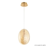 Светильник подвесной Crystal Lux MAR SP1 AMBER 2351/201