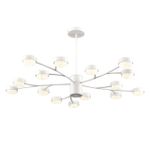 8265/15 COMFI LN26 металл/металл белый/белый Люстра GX53 LED 15*7W 220V TORINA