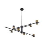 Потолочная люстра Chart 3092-8P, 8*GU10*35W. ТМ F-Promo