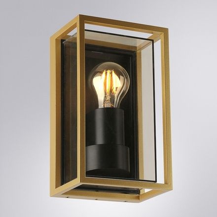 Уличный настенный светильник Arte Lamp MARFIK A2322AL-1GO, 1хE27