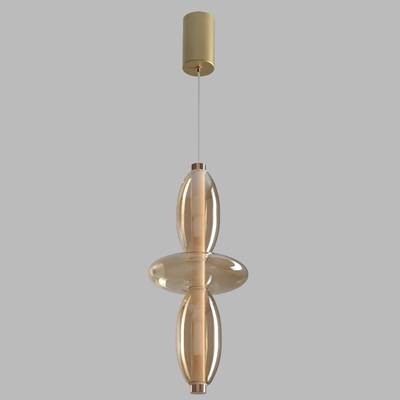 Светильник подвесной Crystal Lux QUASAR SP14W LED AMBER 3790/214