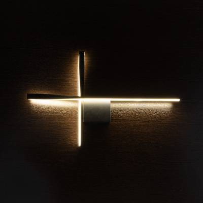 Настенный светильник Arte Lamp ACRUX A2217AP-2BK, 1хLED