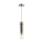 5062/5LA PENDANT ODL24 317 серебристый/дымчатый/металл/стекло Подвес LED 5W 3000K SHINY