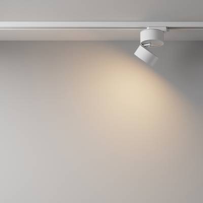 Трековый светильник Onda Unity 3000K 12Вт 120°, TR007-1-12W3K-W. TM Maytoni