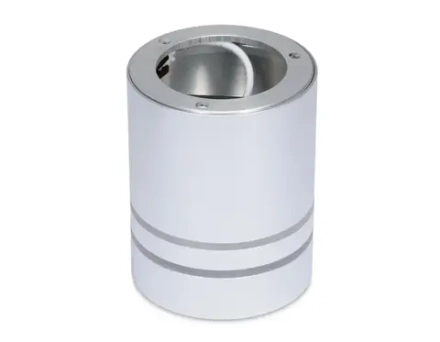Накладной светодиодный точечный светильник TN241 SL/S серебро/песок LED 4200K 12W D80*100