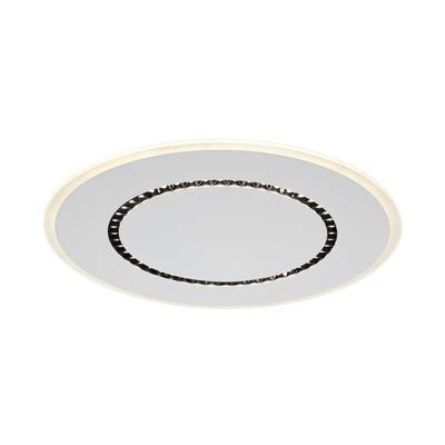 7663/44L MITRA LED SN Светильник пластик/белый LED 44Вт 3000-4000-6000K D600 IP20 пульт ДУ COSMO