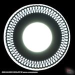 63903-9.0-001RD LED3+3W BK панель светодиодная