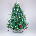 Новогодняя гирлянда нить белый 5 м IP20 400-001 белый