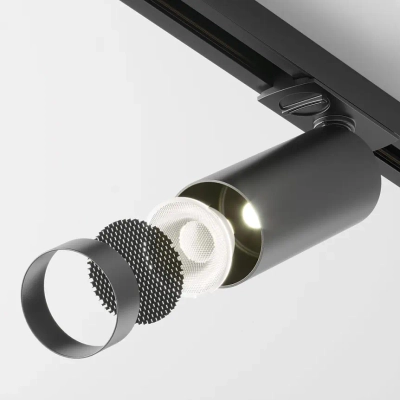 Трековый светильник Фокус / Focus LED Unity 3000K 12Вт 50° Dim Triac, TR021-1-12B3K-W-D-B. TM Maytoni