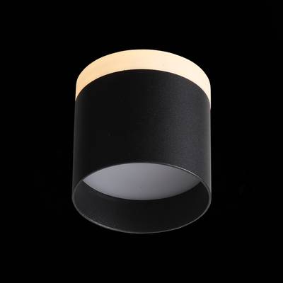 ST102.402.09 Светильник потолочный Черный LED 1*9W 3000K 702Lm Ra>80 120° IP20 D79xH75 170-240V