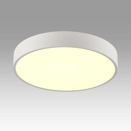 7755/36L MITRA LED SN Светильник металл/акрил/белый LED 30Вт+6Вт(подсветка) 3000K D400 IP20 QUASAR