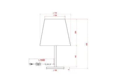 Декоративная настольная лампа Arte Lamp ALEA A5068LT-1BK, 1хE27