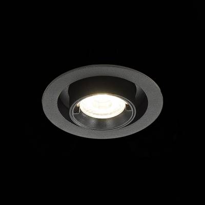 ST702.348.12 Св-к встр. Черный LED 1*12W 4000K 900Lm Ra80 24° IP20 D90xH92 180-240V