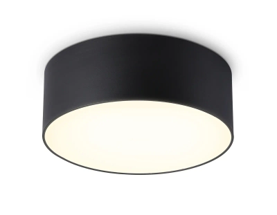 Светильник светодиодный потолочный FV5513 BK черный LED 15W 3000K D120*58 (Без ПДУ)
