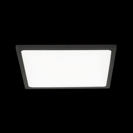 Citilux Омега CLD50K222 LED Встраиваемый светильник с диммером Чёрный