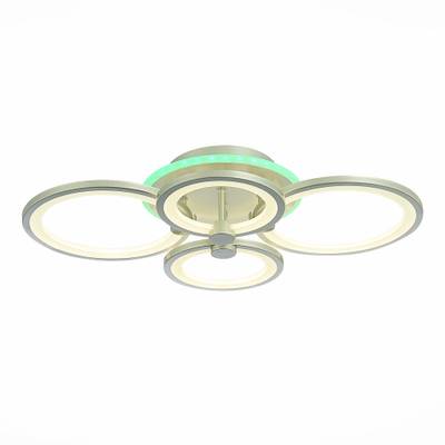 SLE200392-04 Светильник потолочный Серебристый/Белый LED 1*100W 3000-6000K