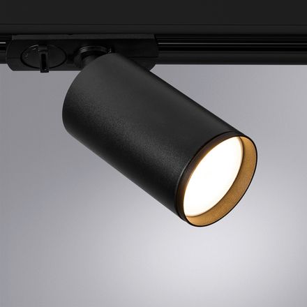 Трековый светильник Arte Lamp FLAME A1519PL-1BK, 1хGU10
