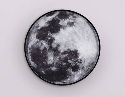 Светильник светодиодный настенно-потолочный FW11111 BK черный 18W LED 3000-6400K D300*38