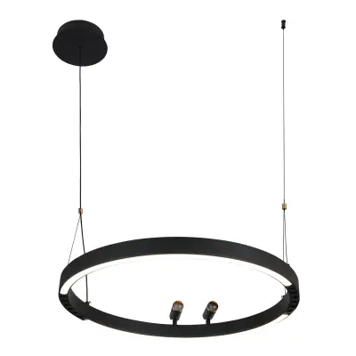 Подвесная люстра Slinga 4474-1P, LED*58W + 2*LED*3W, 1860LM, 3000-6500K. ТМ F-Promo