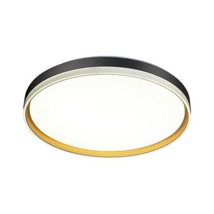 7619/DL PALE SN 106 Светильник пластик/черн./золот. LED 48Вт 3000-6300K D390 IP43 пульт ДУ SAVI