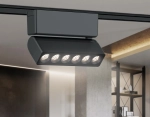Светильник светодиодный трековый для шинопровода Magnetic Ultra Slim GV1469 BK черный IP20 6W 4200K 48V 24° 122*26*80