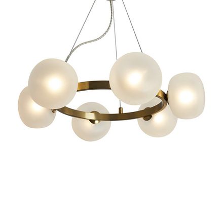 Подвесной светильник Donuts FR5444PL-06BS, G9х6. TM Maytoni