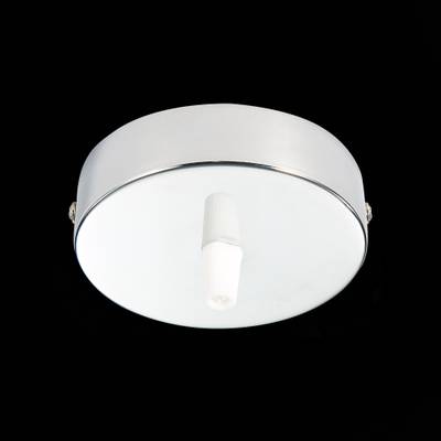 SL001.103.01 Потолочное крепление на одну лампу (круглое) ST-Luce Хром