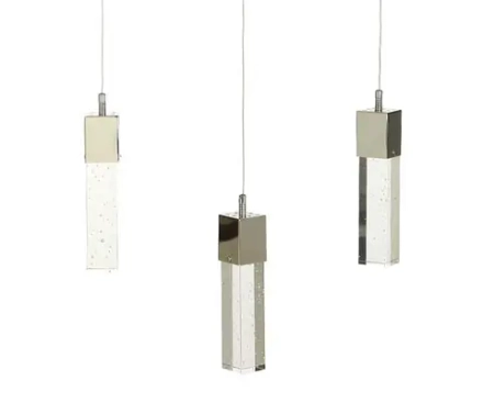 08510-3AS(4000K) Подвес Аква хром w30 h180 PowerLed 15W (4000К)