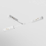 Коннектор питания Т-образный Gravity белый, TRA004CWT-22W. TM Maytoni