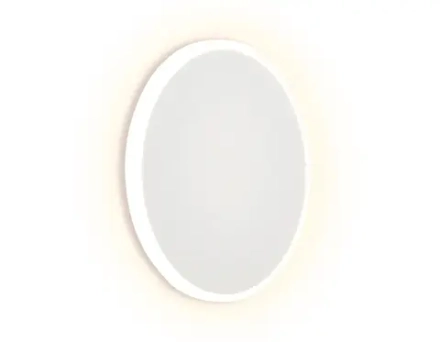 Настенный светодиодный светильник FW103 WH/S белый/песок LED 3000K 8W D140*40