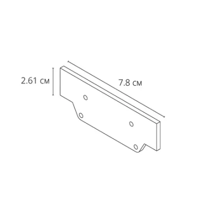 Заглушка для профиля Arte Lamp TRACK ACCESSORIES A631105E