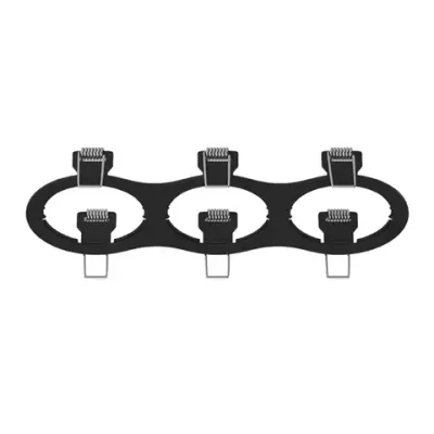 217637 Рамка INTERO 16 Triple ROUND ЧЕРНЫЙ Lightstar