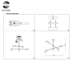 SL1604.432.04 Светильник потолочный ST-Luce Черный, Латунь/Черный LED 4*5W 3000K