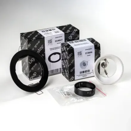 D61706BMOD Светильник DOMINO ROUND под LED модуль/лампу МR16 (214617+214606+214007)