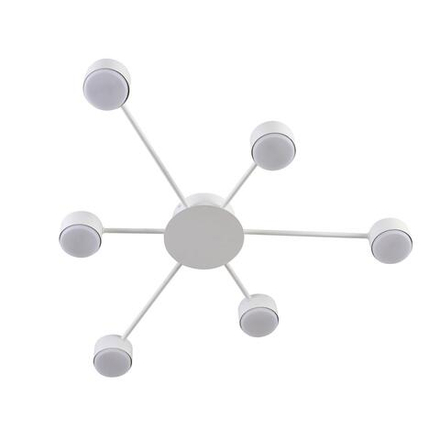 8343/6C COMFI LN26 252 белый, металл Люстра GX53 LED 6*7W 220V TORINA