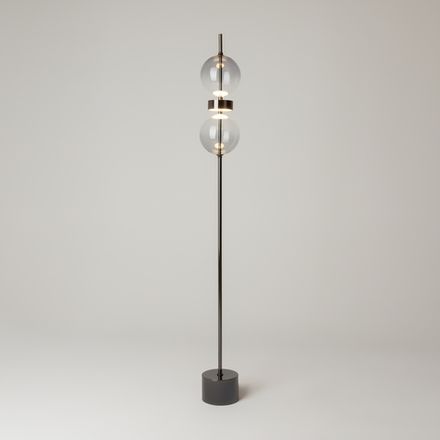 Напольный светильник (торшер) Double Moon 3000К 15Вт MOD478FL-L15B3K. TM Maytoni