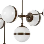 813197 Люстра GLOBO 9х40W E14 umber/white Lightstar