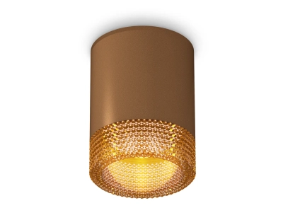 Комплект накладного светильника XS6304020 SCF/CF кофе песок/кофе MR16 GU5.3 (C6304, N6154)