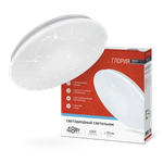 Светильник светодиодный DECO ГЛОРИЯ 48Вт 6500К 4320лм 230В 380х55мм IN HOME 4690612038643