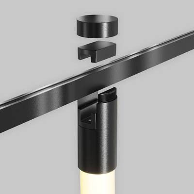 Трековый светильник Tau Flarity 3000K 27Вт 360° TR154-1-27W3K-B. TM Maytoni