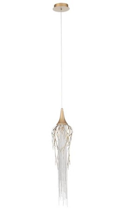 SL1116.203.01 Подвес ST-Luce Золотистый с патиной/Золотистый с  патиной, Никель LED 1*5W 3000K